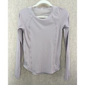 Lululemon Sculpt Long Sleeve Powdered Mauve , 6-8